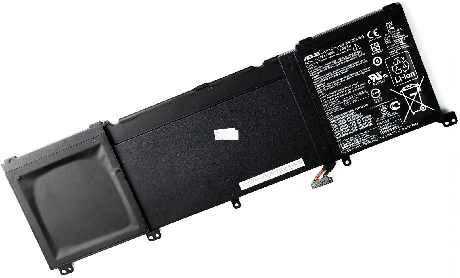 Аккумулятор для ноутбука ASUS UX501JW UX501VW (11.4V 8200mAh) P/N: C32N1415