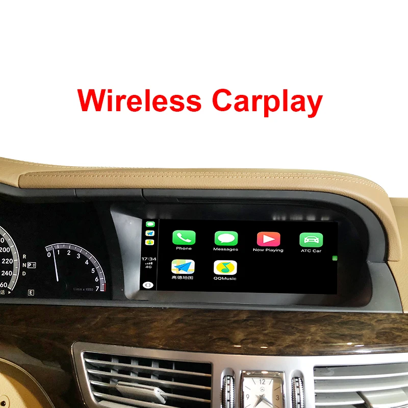 

GEHANG 2021 New 8 core 4+64G Android 10 Car Radio Blue-ray anti-glare screen for Benz S Class 2005-2013