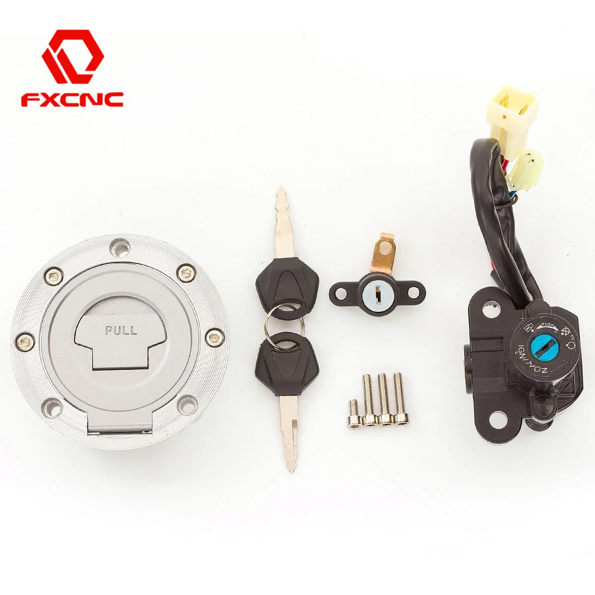 

Выключатель зажигания мотоцикла, набор ключей для замка топливного газа, для FZ09, MT09 FZ-09, MT07, MT03, YZF, R1, R6, R6s, FZ1, FZ6, FZ8, FJR1300, FZ6N