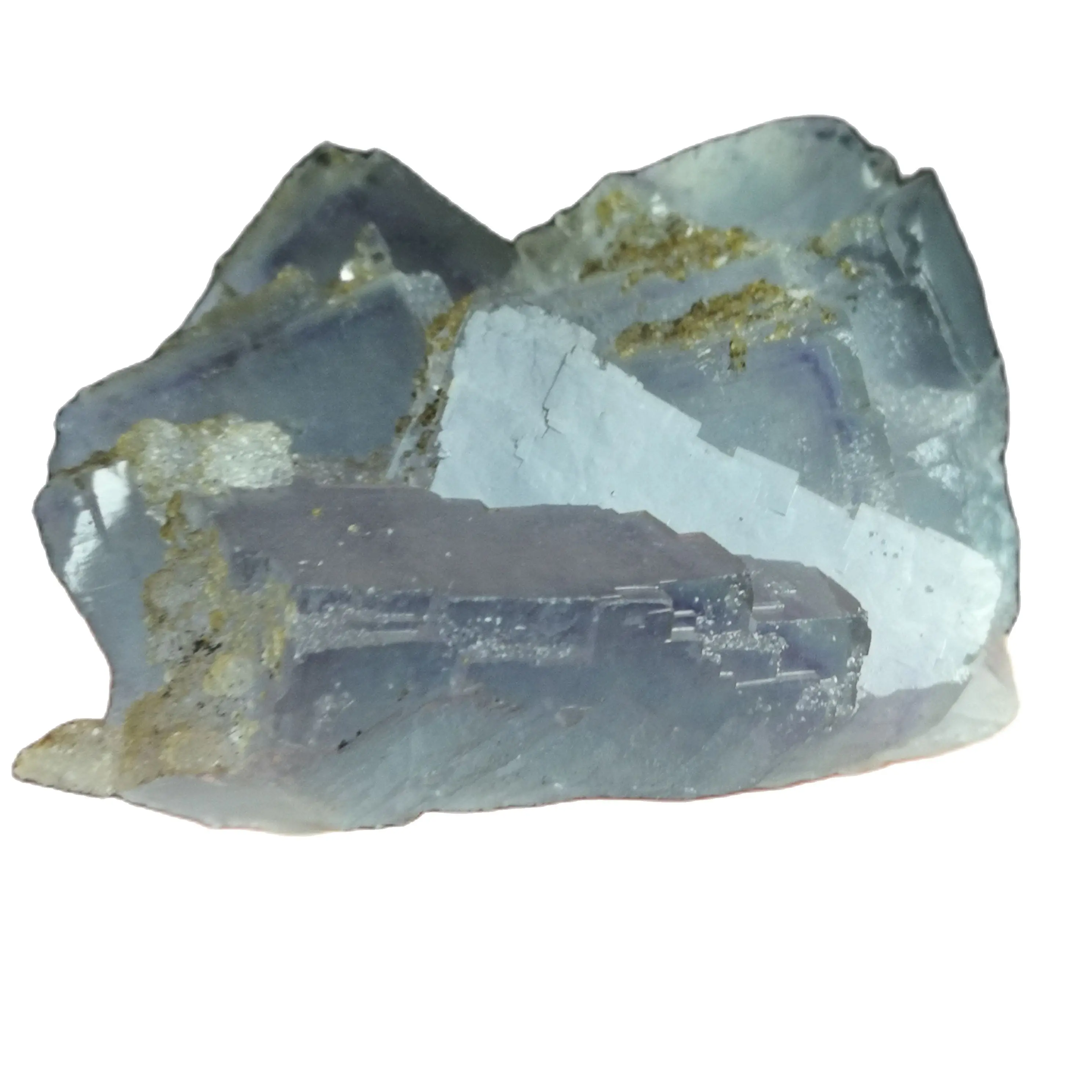 

76.0gNatural sea blue rock sugar fluorite mineral specimens, home furnishings