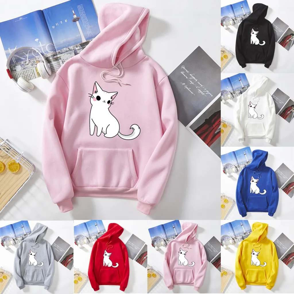 Толстовка унисекс с длинным рукавом и круглым вырезом черно белая толстовка