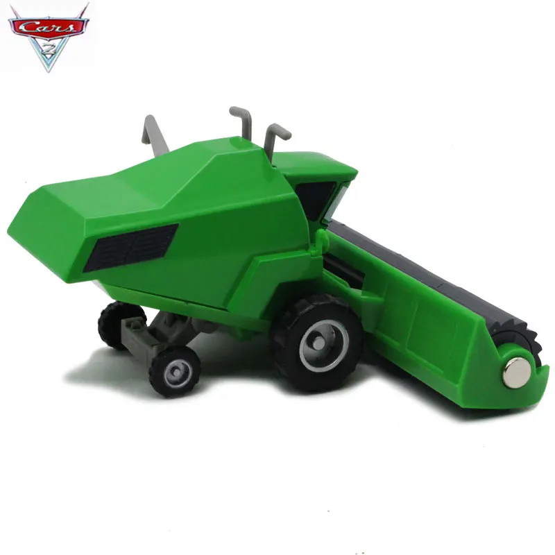 Disney Pixar Cars 2 2 стиля Франк комбайн цвет коричневый и зеленый 1:55 Металл литье под давлением Mcqueen мальчики игрушки автомобили в качестве рождественского подарка