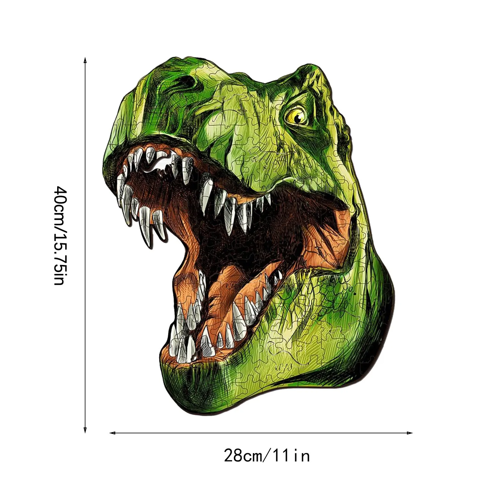 

Animal Shaped Wooden Puzzles Unique Shaped Elephant Dinosaur Wooden Unique Shape Puzzle Pieces For Adults Children Puzzles Toys