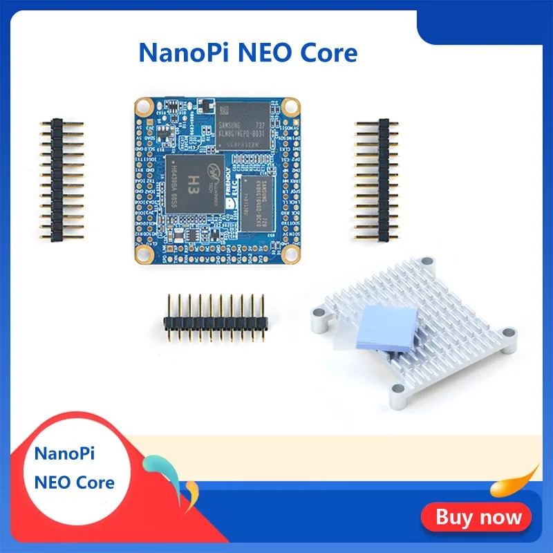 Дружественный NanoPi NEO Core Quan Zhi H3 IoT макетная плата работает UbuntuCore | Компьютеры и офис