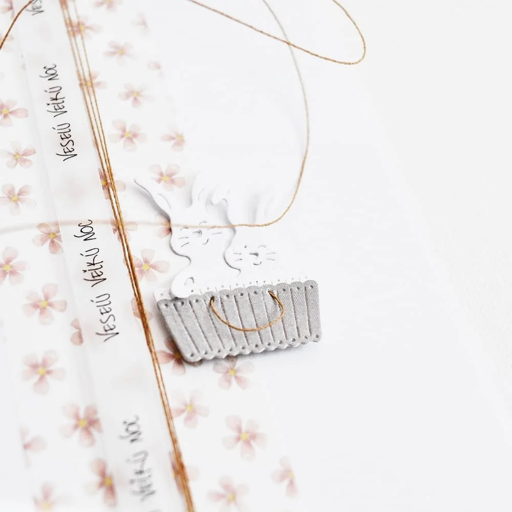 

Cute Balloon Bunny Greeting Card Metal Cutting Dies New DIY Emboss Stencil Scrapbooking Dies For Making 2021 Easter Newest