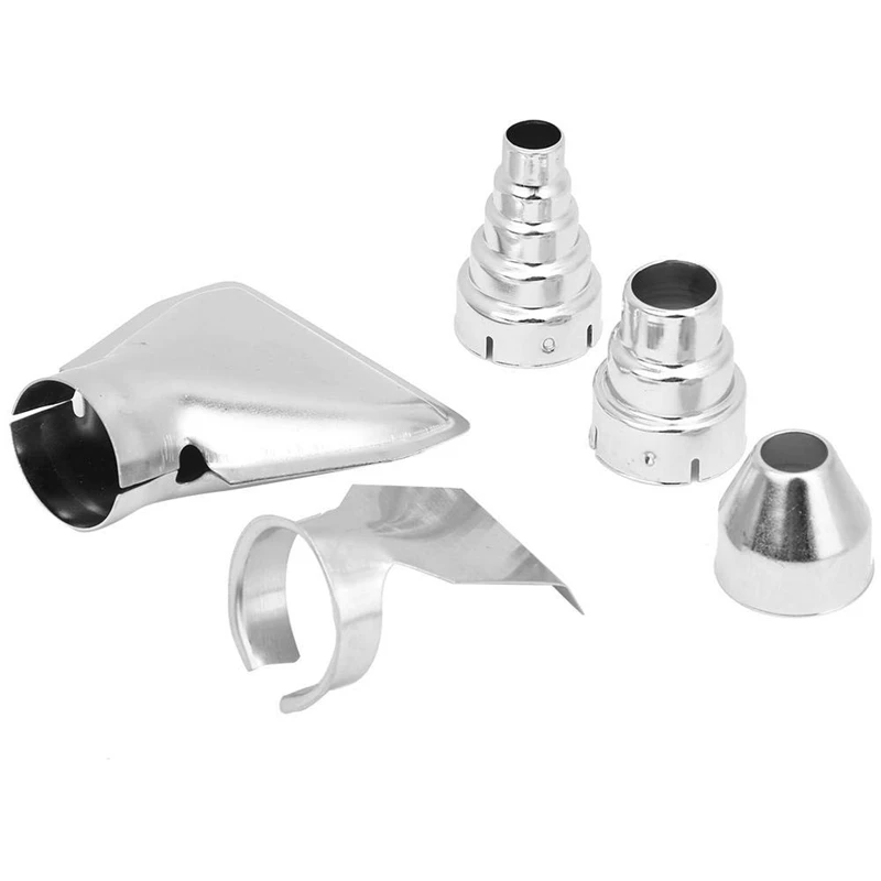 

HOT-5Pcs Heat Tool Nozzles Electric Kit for Shrink Wrap Hot Air Tools Accessories Tools Kit