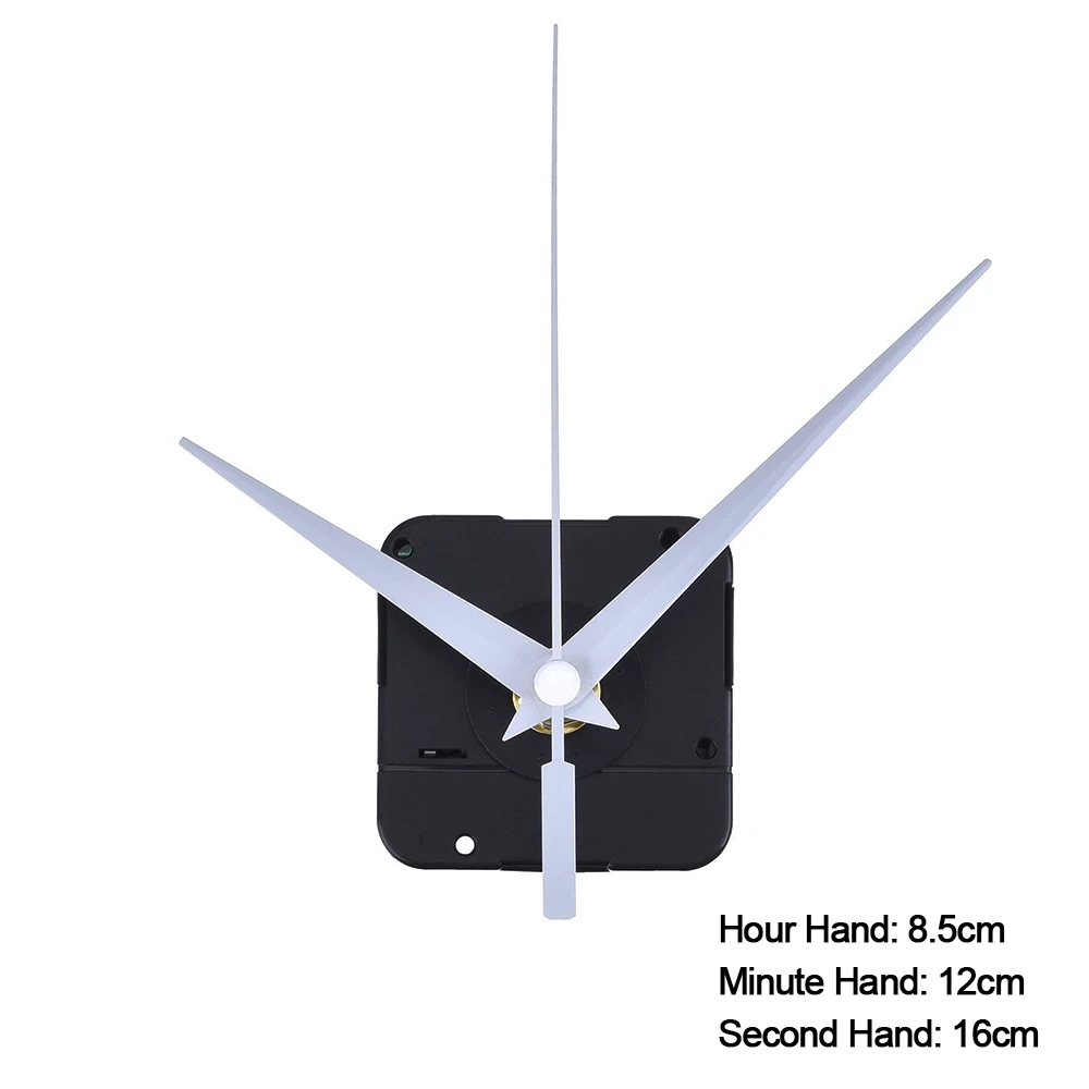Бесшумный механизм настенных часов кварцевый серебристый комплект для ремонта