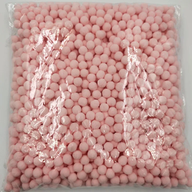 2000 шт. миниатюрные пушистые Помпоны 10 мм разноцветные мягкие помпоны плюшевые