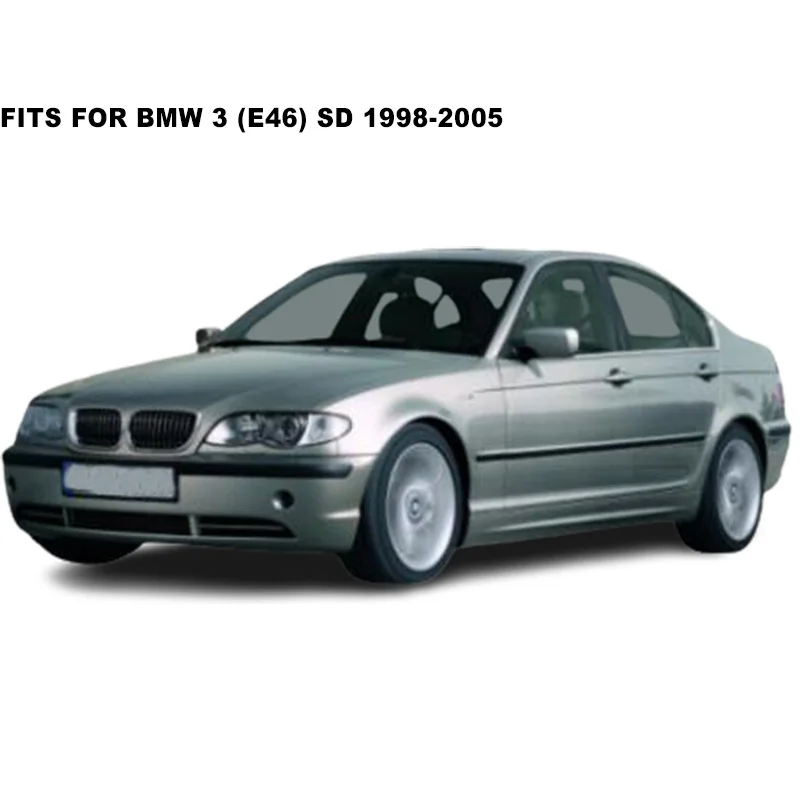 Дверные козырьки для BMW 3 E46 Sd 1998 1999 2000 2001 2002 2003 2004 всепогодные щитки боковые