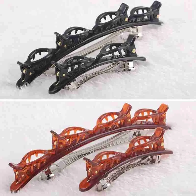 Заколка для волос с двойной челкой заколка аксессуары девочек двухслойная