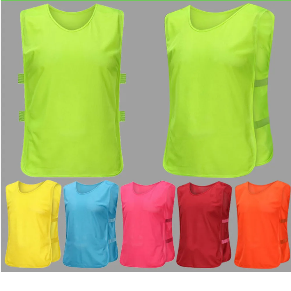 

12 PCS Adult Quick Drying Basketball Jersey Team Sports Football Vest Soccer Jerseys Practice Training Bibs Practice Sports Vest