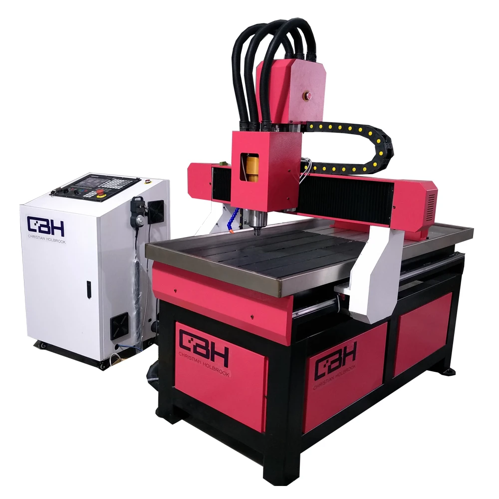 Контроль безопасности Weihong 6 инструментов ATC CNC деревообрабатывающее