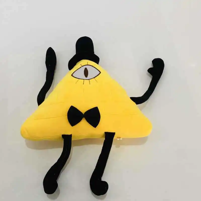 

28cm Bill Cipher Plush Toy Cartoon Anime Games Soft Stuffed Toys Doll For Kids Children Christmas Birthday Gifts