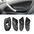 LHD для Skoda Octavia A4 MK1 1998 1999 2000 2001 2002 2003 2004 2005 2006 кожаный подлокотник из микрофибры для двери автомобиля