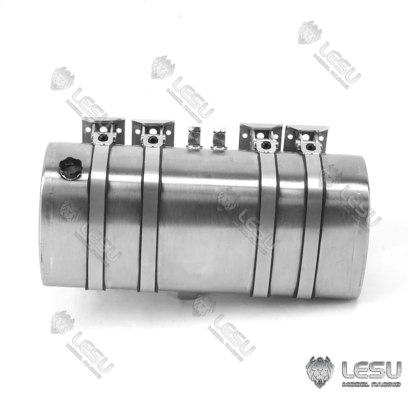 LESU Metal Hydraulic Oil Tank 50MM-130MM for 1/14 RC Tractor Trucks TAMIYA Dumper Car Parts Toys for Adults Gifts enlarge