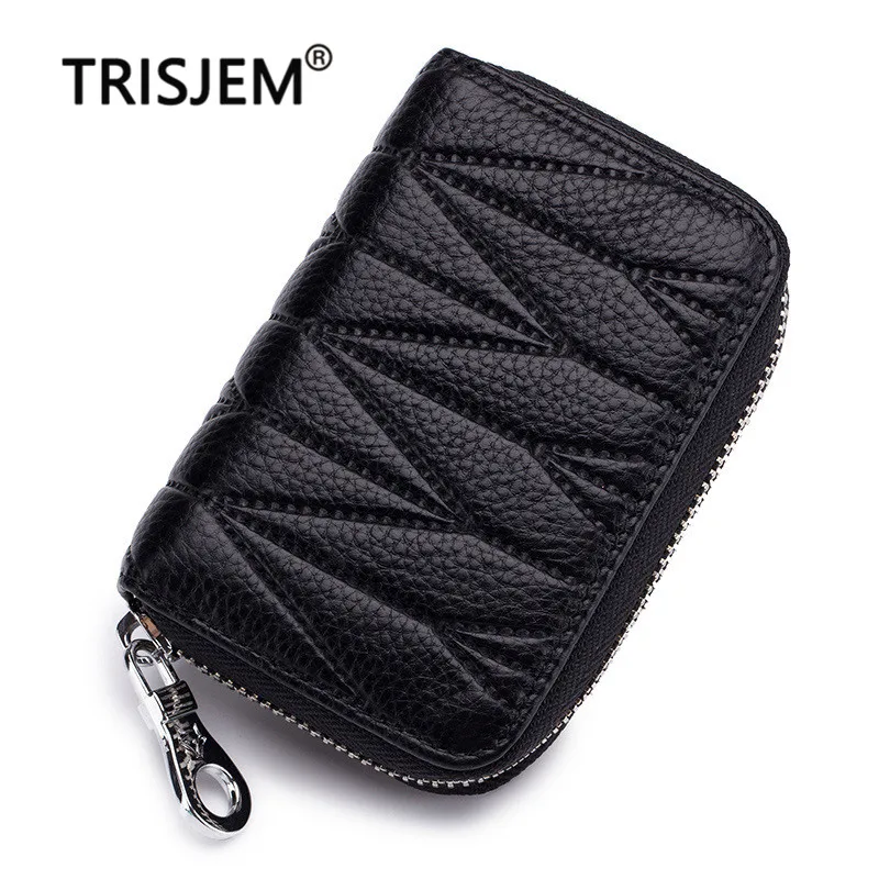 Мужской кошелек из искусственной кожи кредитный держатель для карт RFID