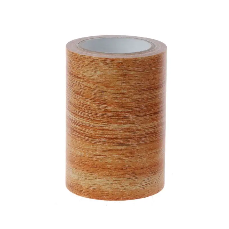 

2021 New 3" X15' Realistic Woodgrain Repair Tape Patch Wood Textured Self Adhesive Tape for Furniture Door Floor Table and Chair