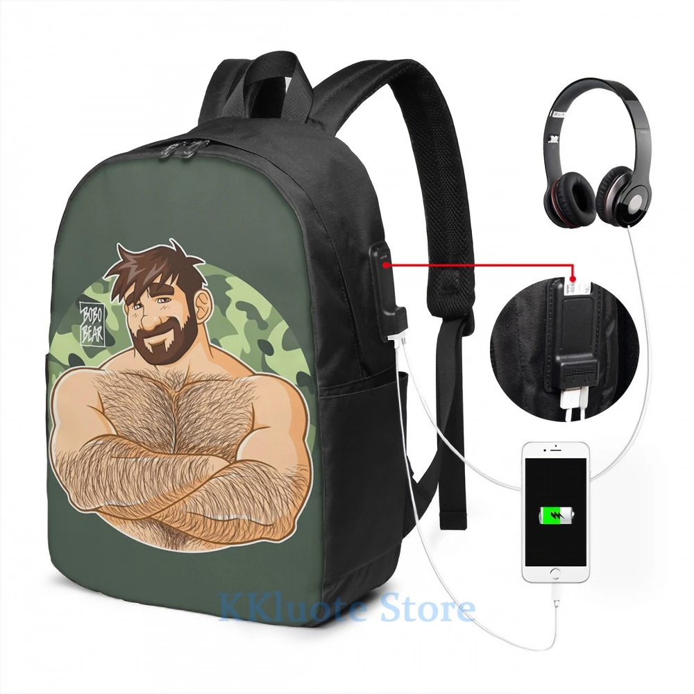 Забавный рюкзак с графическим принтом Адам Лайк кросс плечи камуфляжный USB