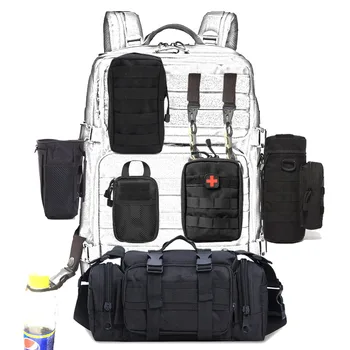Tactical Backpack Army Bag With Molle Strap Backpack Outdoor Detachable Multifunction Backpack Bag 1