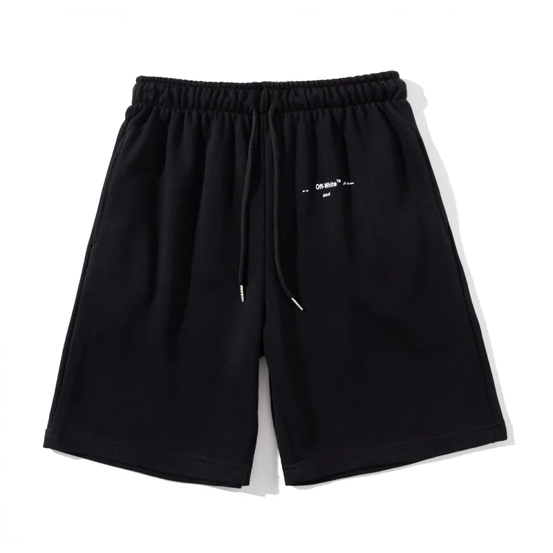 

Kanye sports shorts man summer couple cotton capri pants man baggy mid pants casual beach pants man