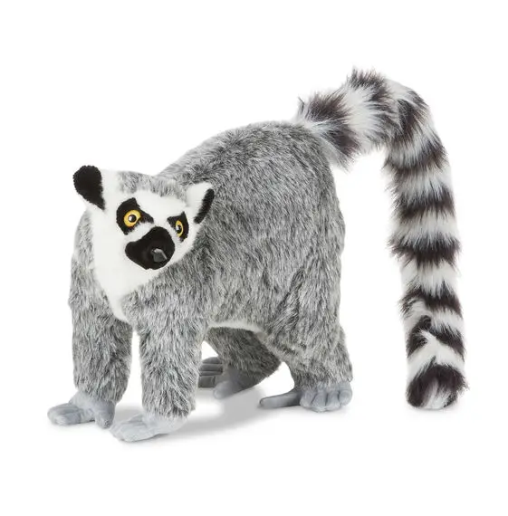 Большой размер Моделирование Lemur реальная жизнь Плюшевая Игрушка Супер Lemur подарок на день рождения куклы игрушки для детей Brinquedos Juguetes