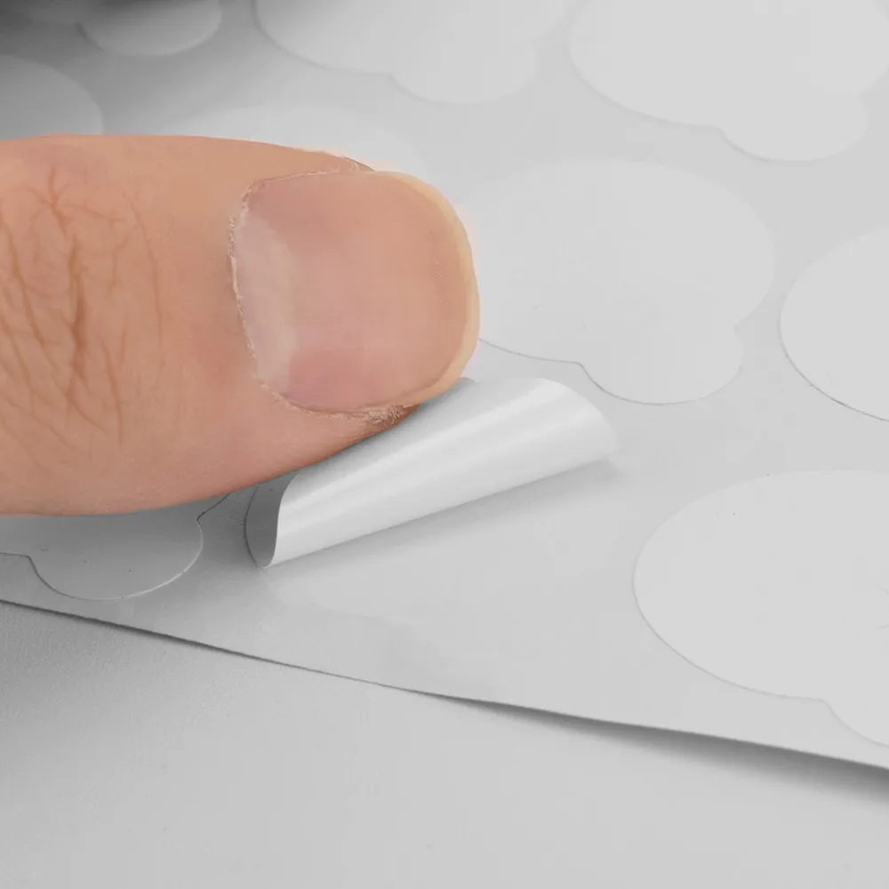 100 шт. держатель для клея ресниц паллетная бумага 2 5 см одноразовые накладки