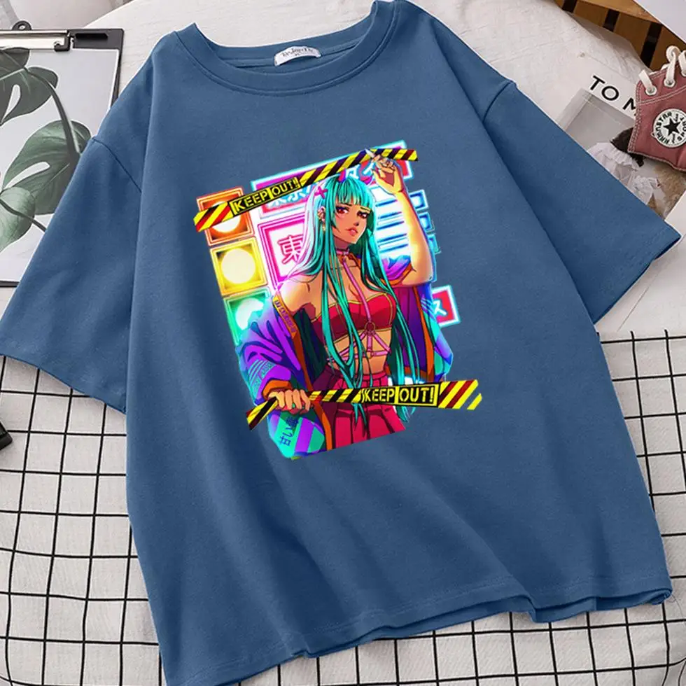 

Women Tshirts Hip Hop Brands T-shirt Mujer High Quality Design Oversized T Shirt Short Sleeve Tee Round Neck Top female Camiseta