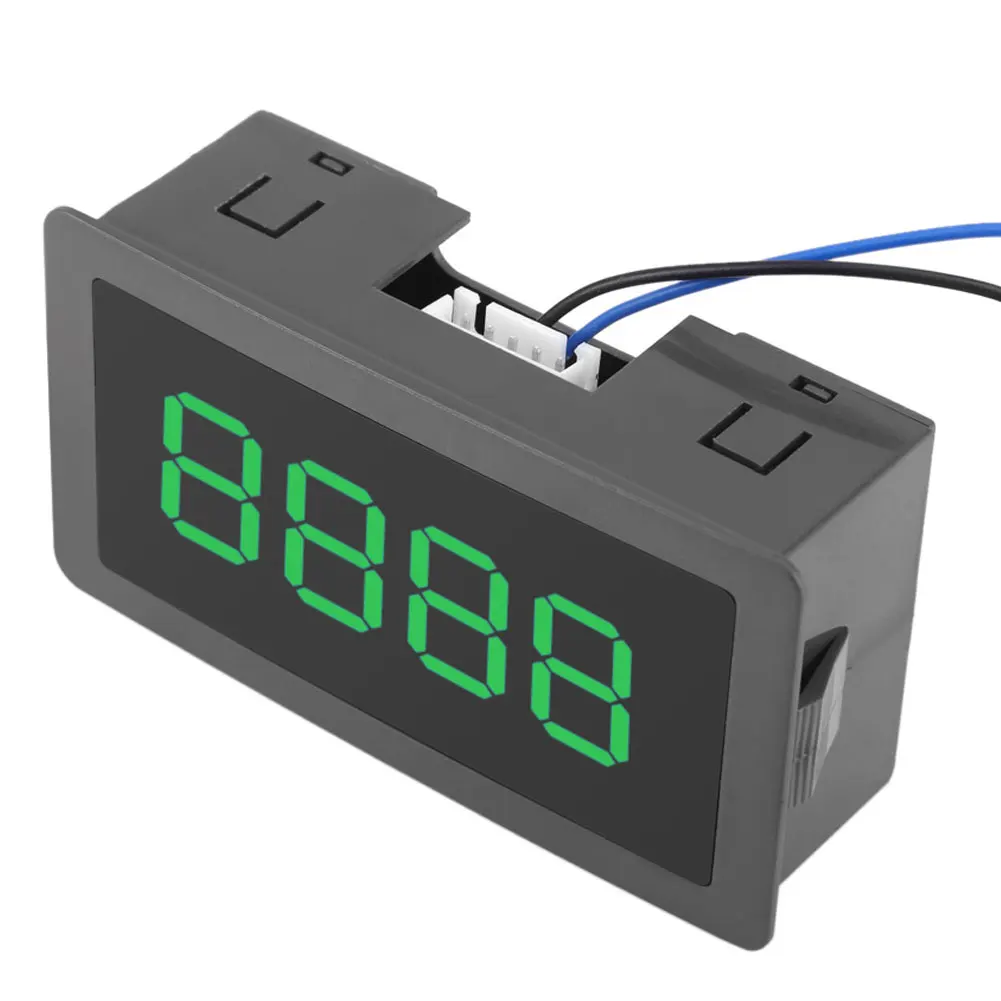 

Digital Counter Panel 4 Digit 0-9999 LED Display DC8-24V Up Down Plus Minus Meter with Cable High Accuracy Stability Counter
