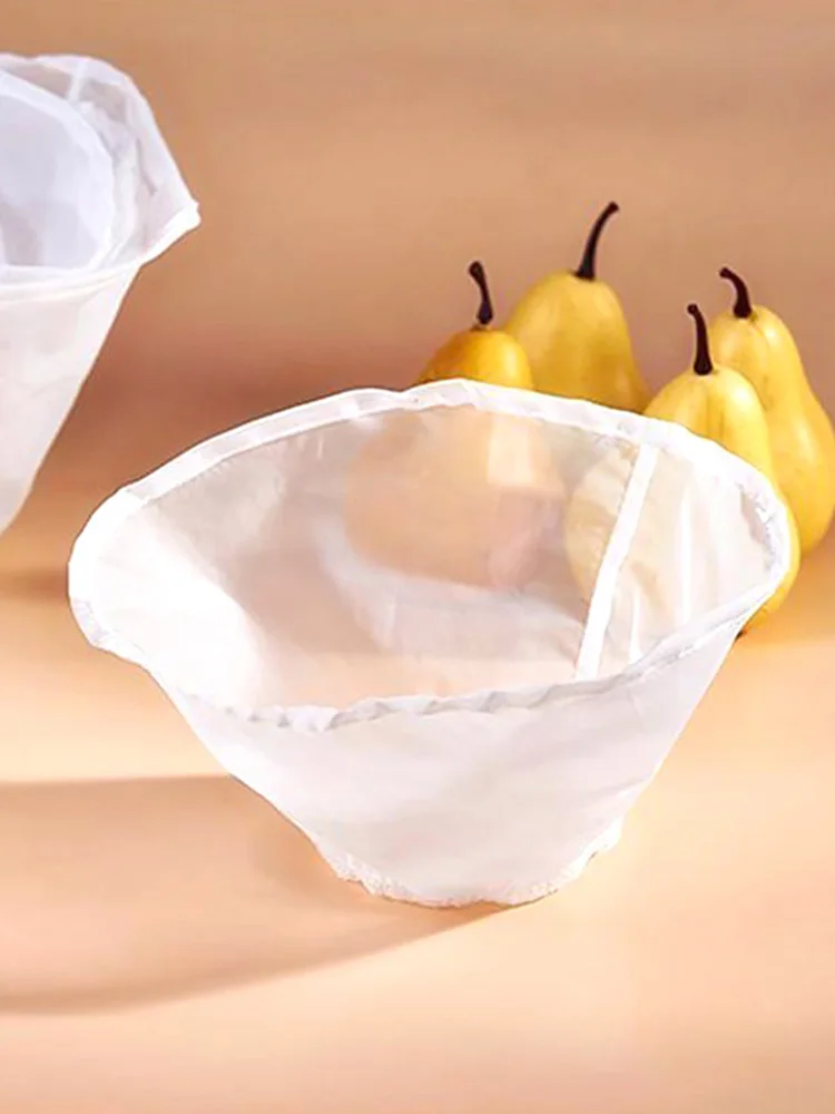 Многоразовый нейлоновый фильтр для соевого молока фруктов и овощей сок вина