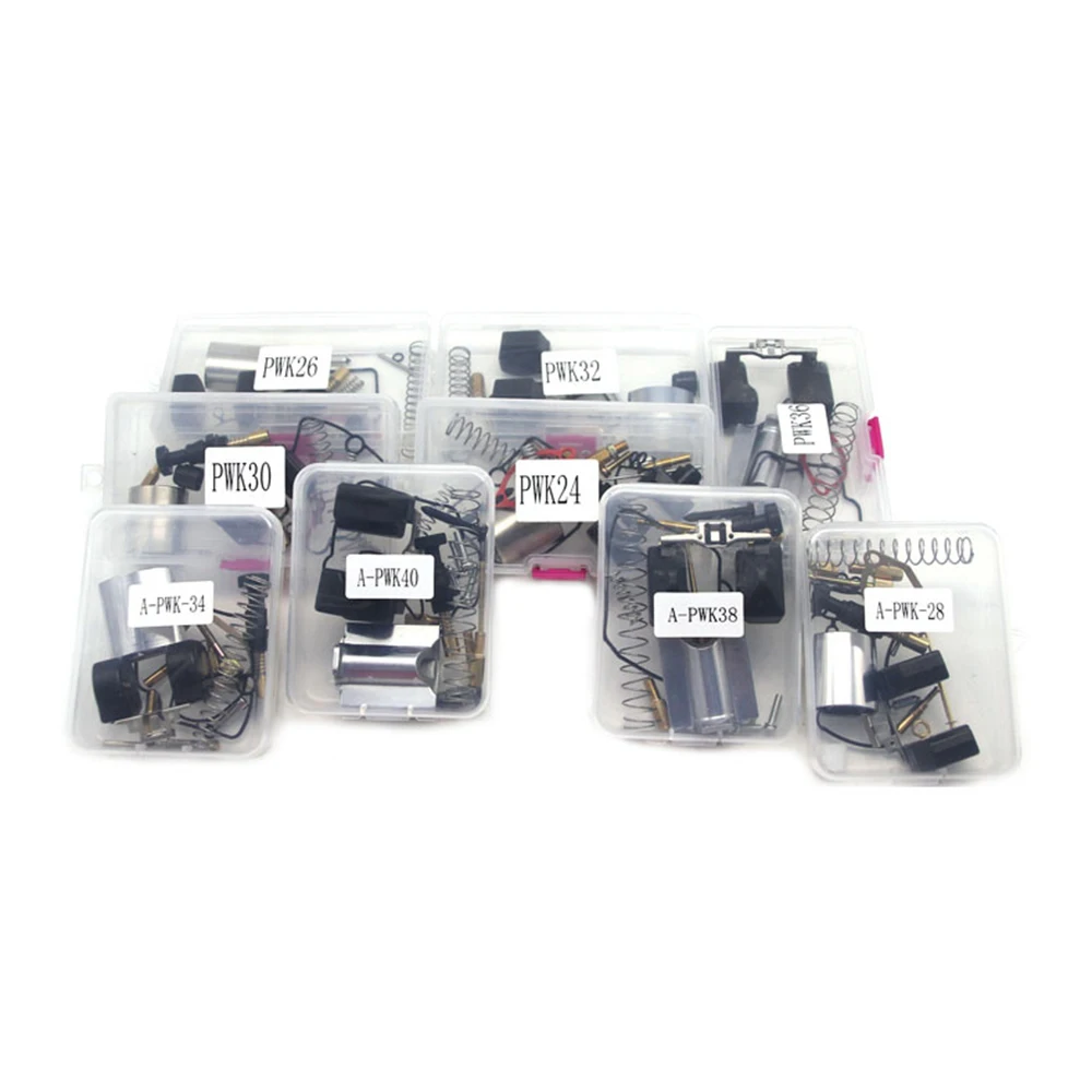Мотоциклетный карбюратор KEIHIN KOSO PWK 24 26 28 30 32 34 36 38 40 мм с запасными насадками 1