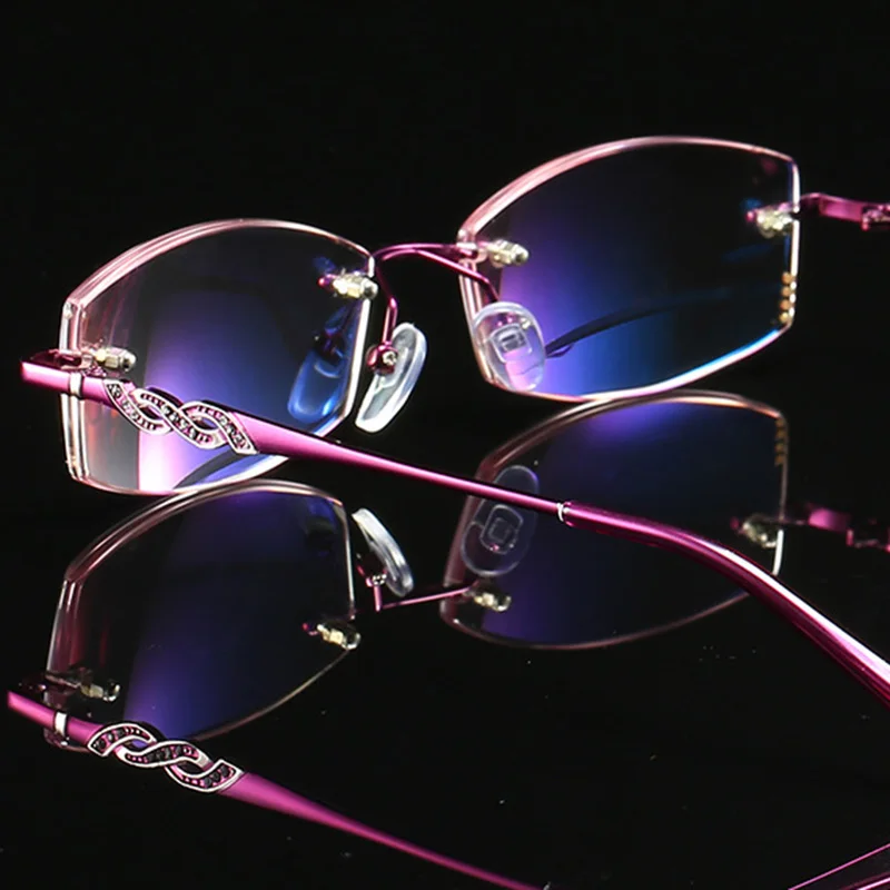 Очки для чтения женские модная дамская оправа дальнозоркости качественные без