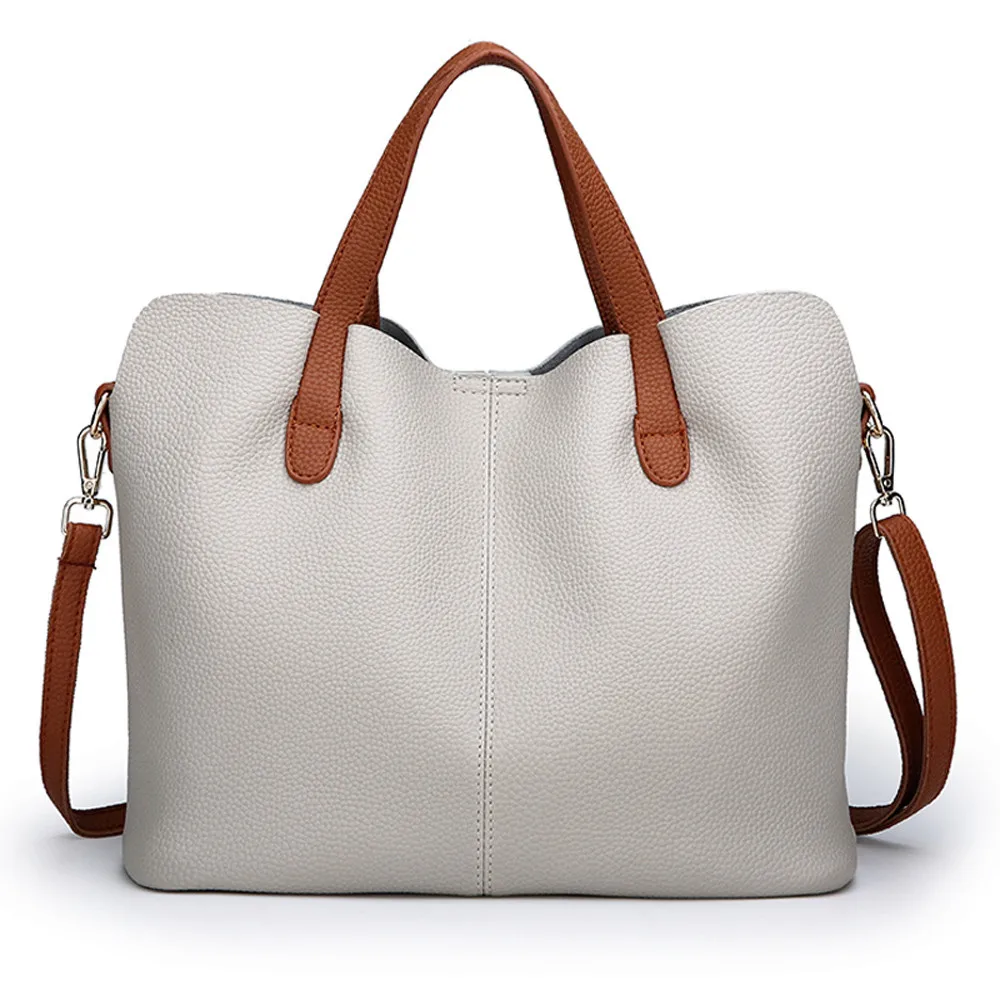 Женская сумка модная кожаная однотонная сумка через плечо на молнии на плечо Bolsa Feminina сумки Прямая Bolso Mujer# YL5
