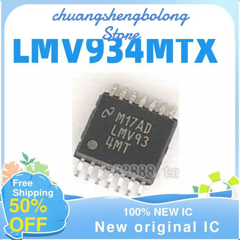 

10-200PCS LMV934MTX TSSOP14 LMV934MT New original IC