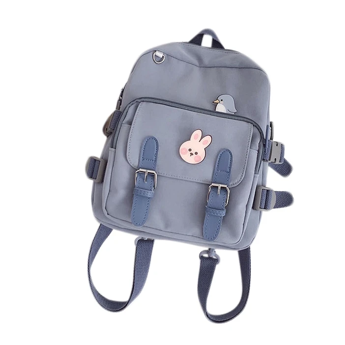 

New Fashion Mini Multifunctional Backpack Nylon Fabric Blue