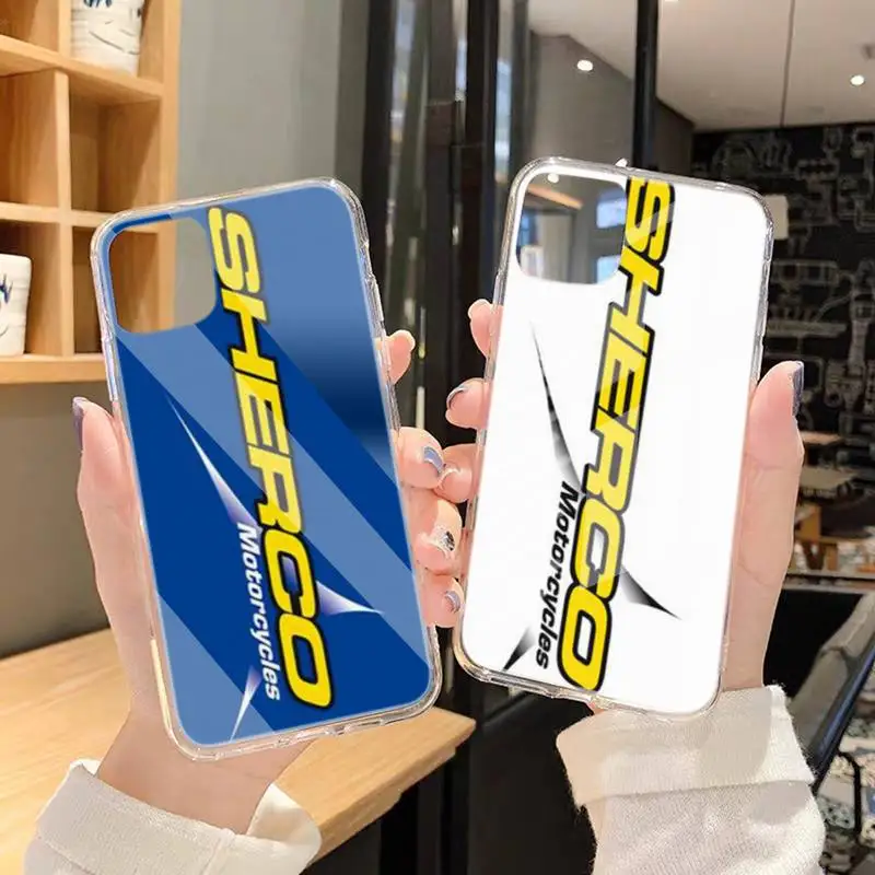 

Fashion Sherco Motorcycle Classic Soft Phone Case Transparent Case For Iphone 6 6s 7 8 Plus XR X XS 11 12 Pro Max