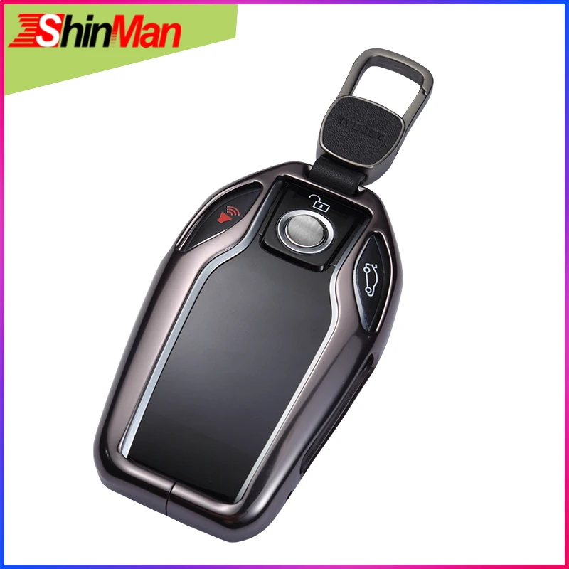 Модный чехол для ключей ShinMan из алюминиевого сплава автомобильного ключа BMW 7