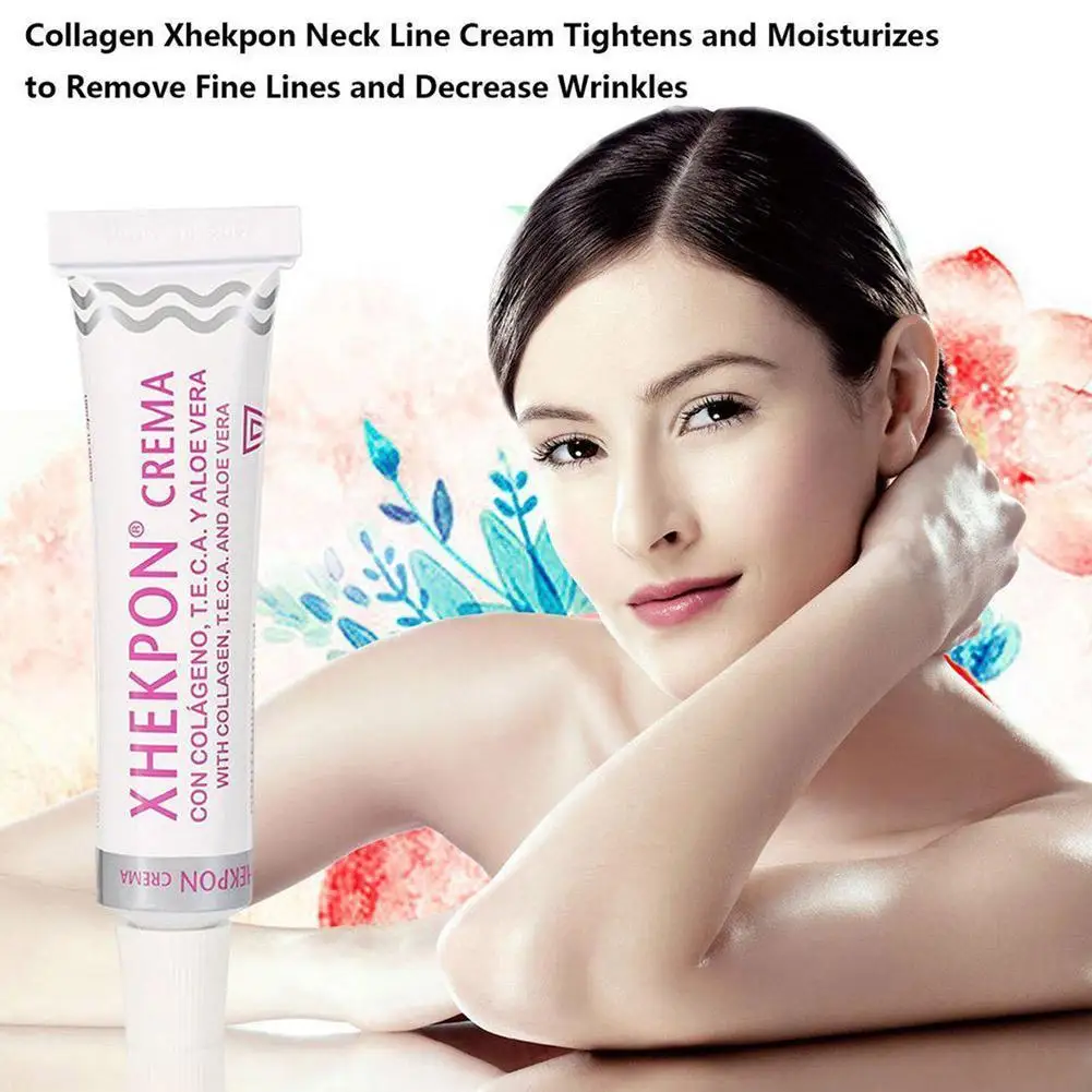 

40g Collagen Neck Cream Neckline Cream Smooth Aging Anti Care Skin Whitening Beauty Cream Firming J6J8