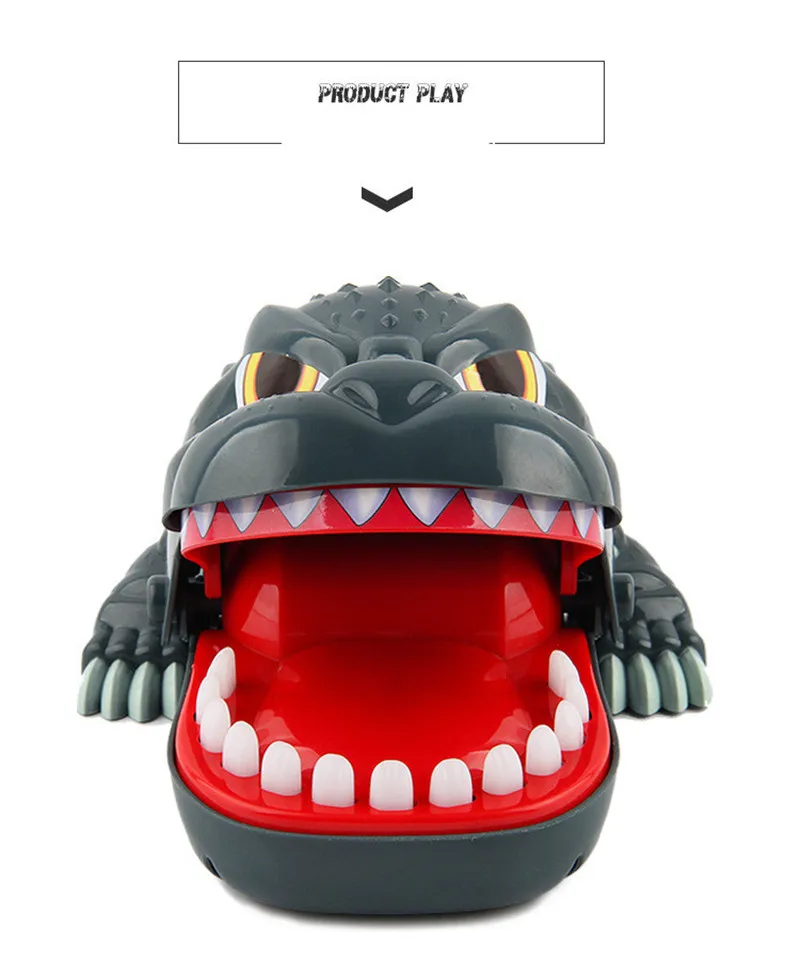 Лидер продаж новинка практичная игрушка большой крокодиловый рот стоматолог