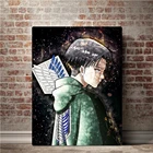 5D Diy алмазная живопись Levi Ackerman, картины, Декор, полная квадратная круглая вышивка стразы, мозаика, искусство, украшение для комнаты, дома