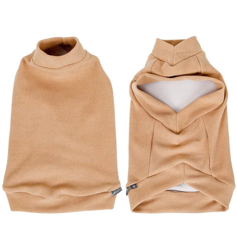 Теплая осенняя одежда для домашних животных куртка пальто щенка маленьких и