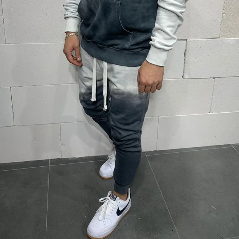 

2021 New Mens Pants Men Jogger Men Luxury Pants Custom Print Pants Gradient Trouser Dressy Joggers Grey Sweatpants Bape