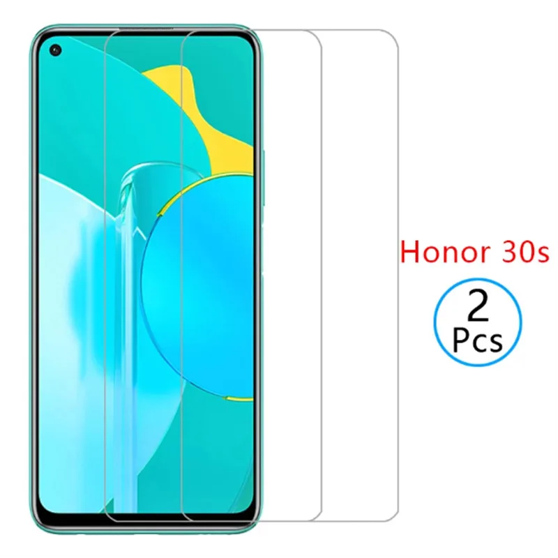 

Screen Protector Protective For huawei honor30s 20i 20s 20 light 20Pro Safety Tempered Glass on honor 30s 30i 30 lite Glass Film