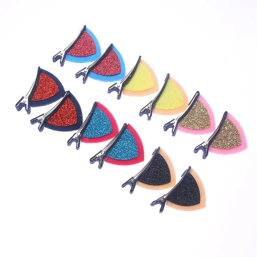 1 пара заколки милые кошачьи ушки заколка для волос Детские украшения аксессуары