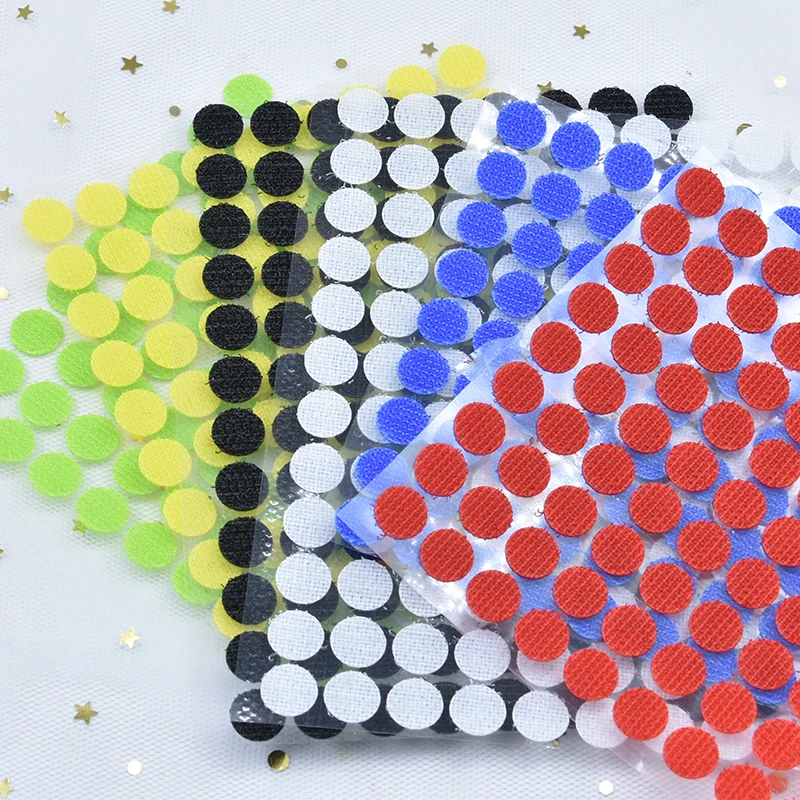 Самоклеящаяся клейкая лента Velcros Dots нейлоновая для крючков и петель шитья