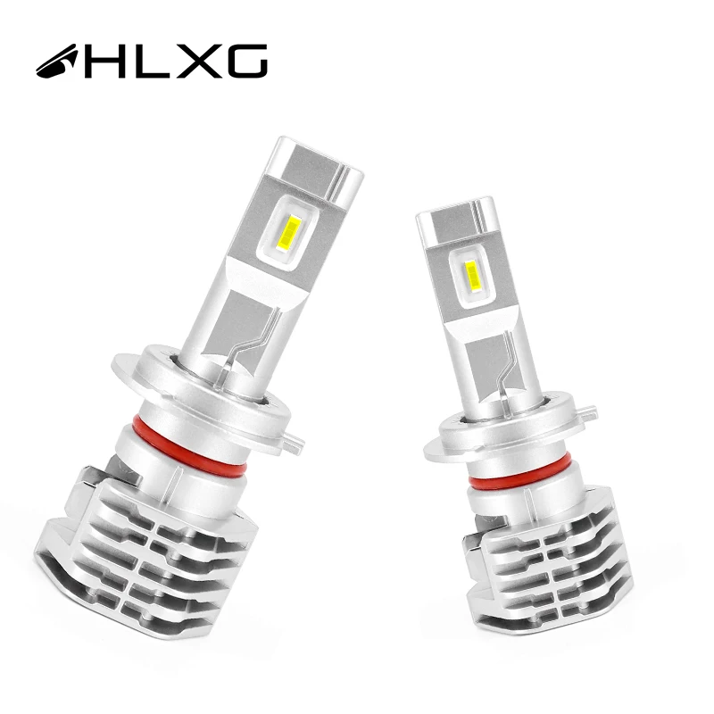 2 шт. Автомобильные светодиодные фары HLXG H7 6000K DC 12 В IP68|Передние LED-фары для авто| |