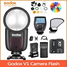 Godox V1 Flash V1SV1NV1C TTL Li-Ion круглая головка для камеры 18000s Speedlight Studio Flash для Sony Niko Canon Fujifilm Olympus
