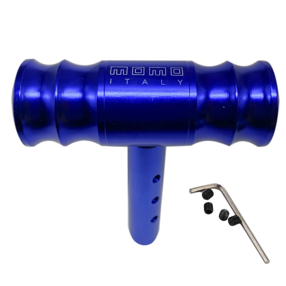 MOMO Racing Billet Aluminum T-handle Shift Knob Unviersal Joystick Gear Shifter Lever | Автомобили и мотоциклы