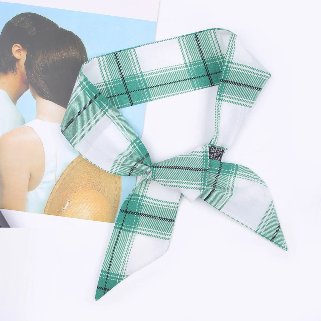 Модный женский квадратный шарф универсальные обертывания элегантный маленький