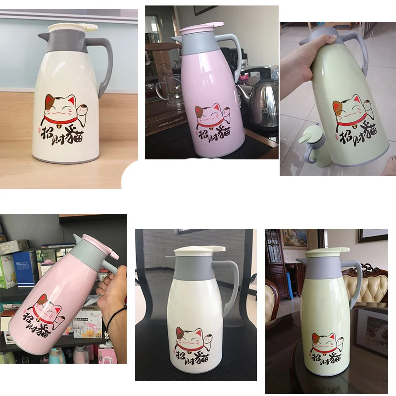 Изоляционный горшок бытовой термос большой емкости со стеклянной подкладкой для