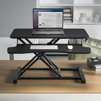 standing computer lift bracket monitor notebook stand adjustable desk office furniture